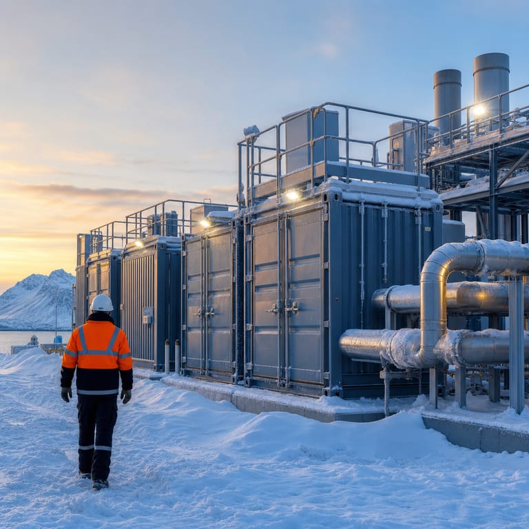 Газопоршневая электростанция, Якутия